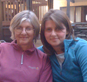 Ruth and mum