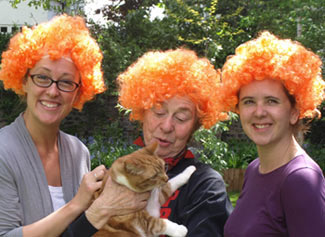 Orange wig day