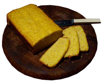 freefrom banana polenta bread