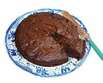 freefrom chocolate plum cake