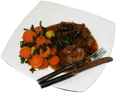 Braised lamb - recipe