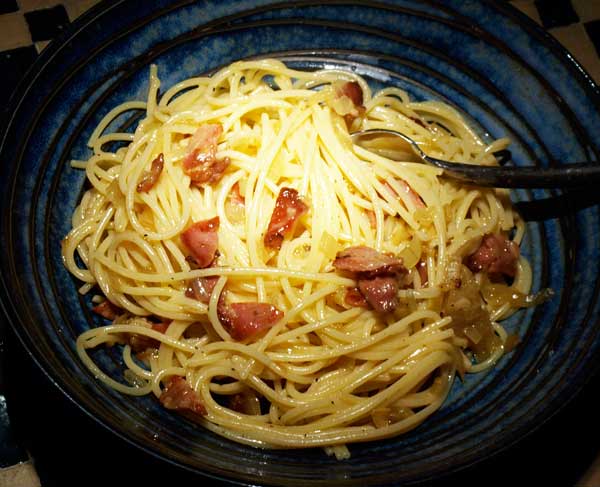 Carbonara recipe