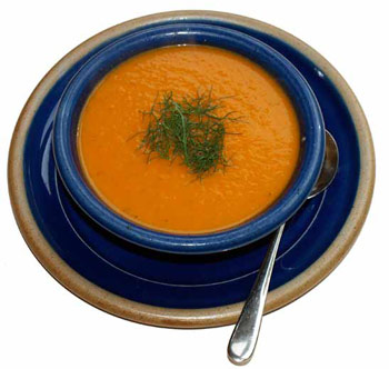 Cloona carrot soup