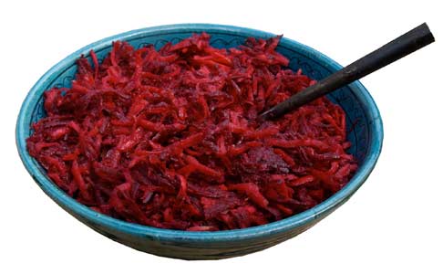 Beetroot adn carrot salad recipe