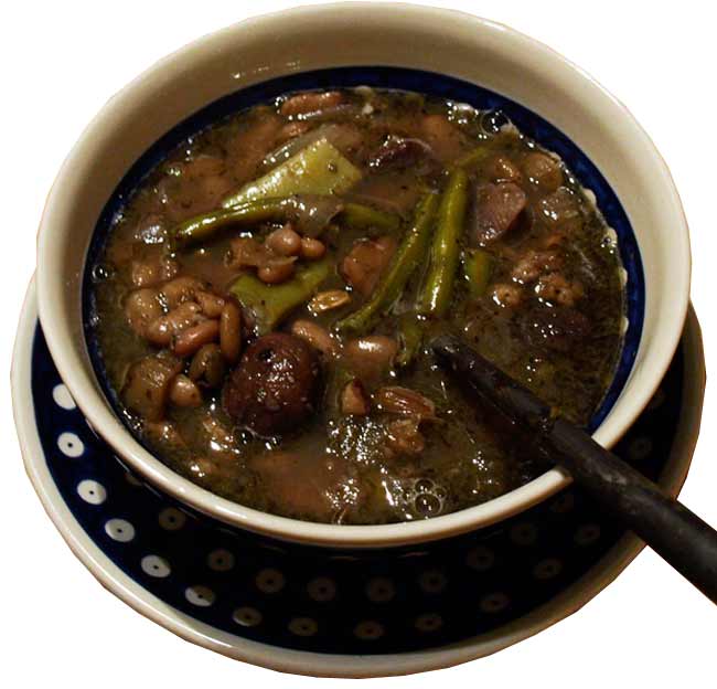 Flageolet soup stew