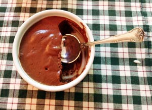 chocolate mousse