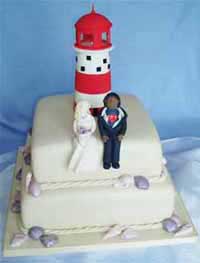 lighthouse cake